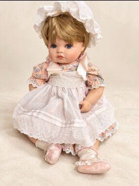 The Hamilton collection 1989 Jessica Porcelain Baby Doll